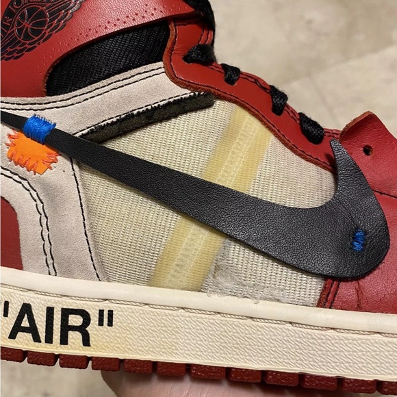 Off-white x air jordan 1 retro high og Chicago